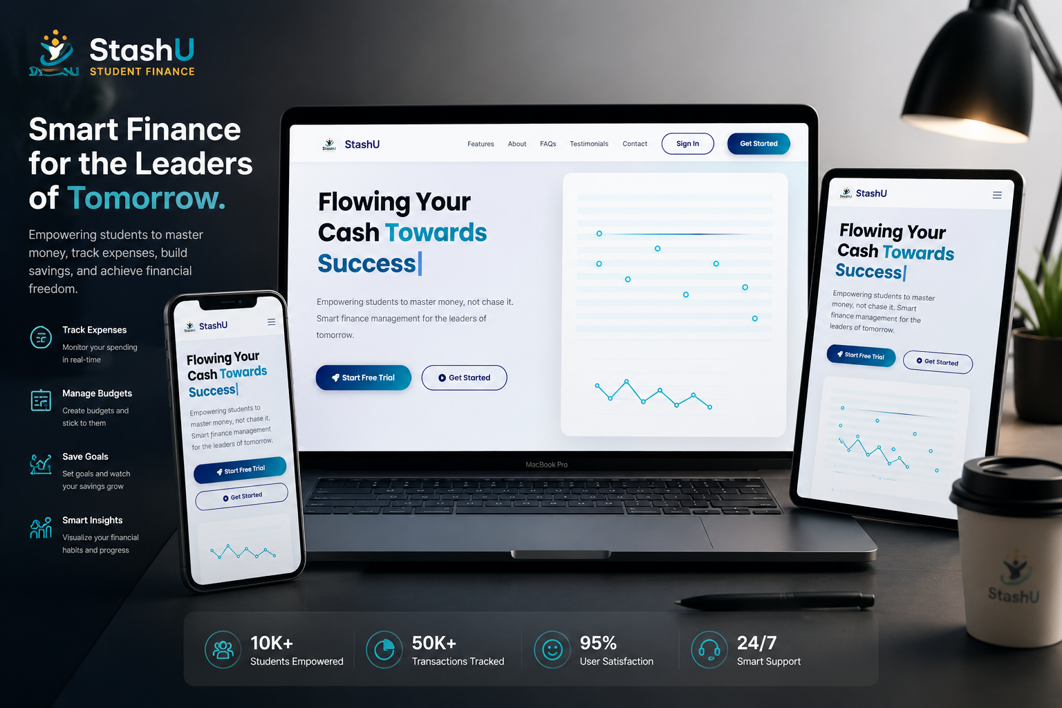 Screenshot of Stashu application interface
